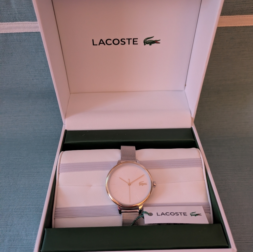 Lacoste Women's Gold and Silver Watch - Picture 7 of 7